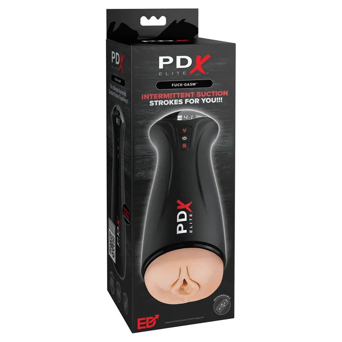 Pipedream PDX Elite Fuck Gasm USB Rechargeable Sucking & Vibrating Auto Stroker Flesh Secondary image