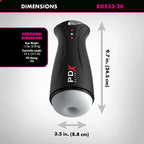 Pipedream PDX Elite Fuck Gasm USB Rechargeable Sucking & Vibrating Auto Stroker Pipedream