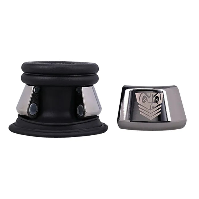 Doc Johnson Fort Troff Full Metal Jacket Ball Stretcher Black Doc Johnson