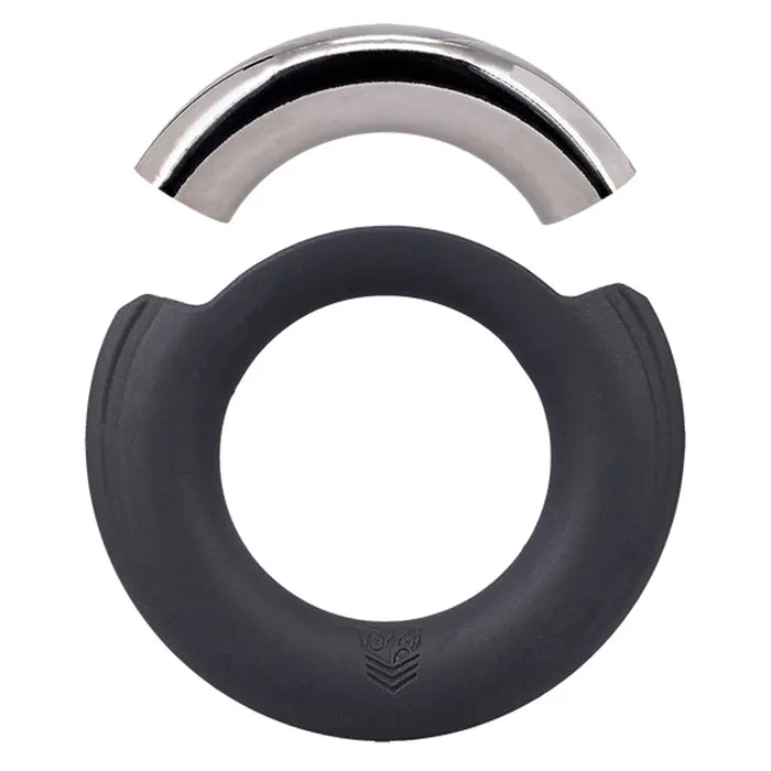 Doc Johnson Fort Troff Pinch Zero Ring Cock Ring Black Doc Johnson