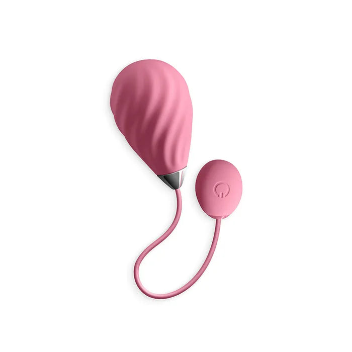 NS Novelties Techno Kandi USB Rechargeable Vibrating Egg Vibrator With App Control Pink NS Novelties