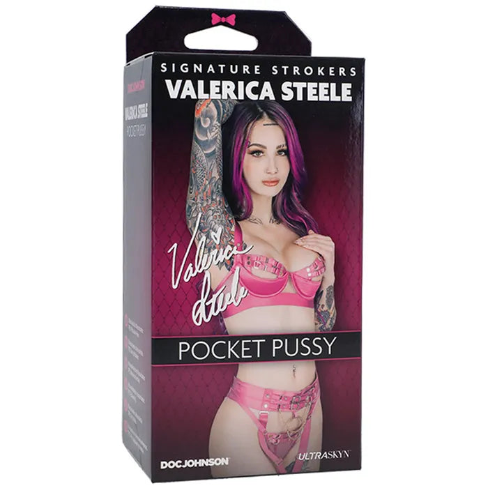 Doc Johnson Signature Strokers Valerica Steele Vagina Stroker Flesh Doc Johnson