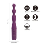 Maia DANI USB Rechargeable Beaded Vibrator 17.8cm Maia Toys