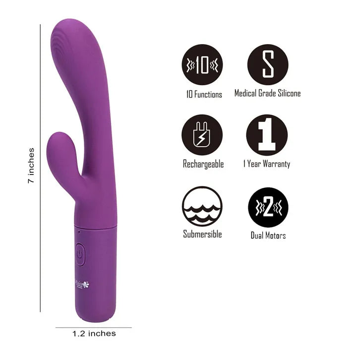 Maia RAYLA USB Rechargeable Rabbit Vibrator Maia Toys