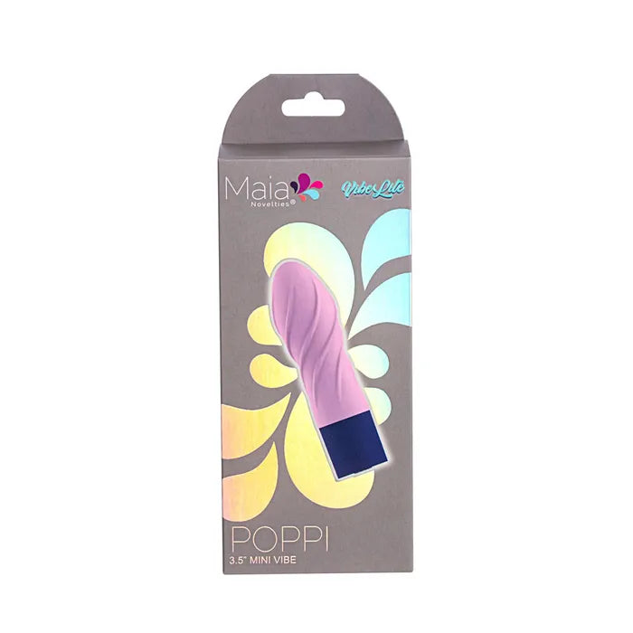 Maia POPPI USB Rechargeable Bullet Vibrator 8.9cm Maia Toys