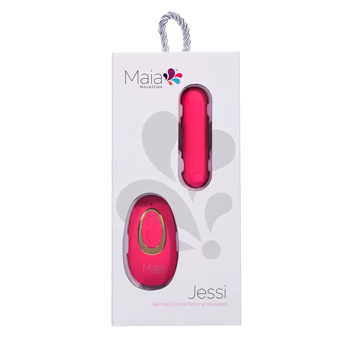 Maia JESSI USB Rechargeable Bullet Vibrator With Wireless Remote Maia Toys