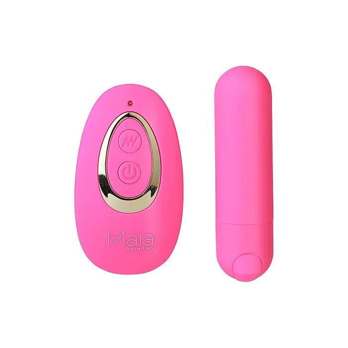 Maia JESSI USB Rechargeable Bullet Vibrator With Wireless Remote Maia Toys