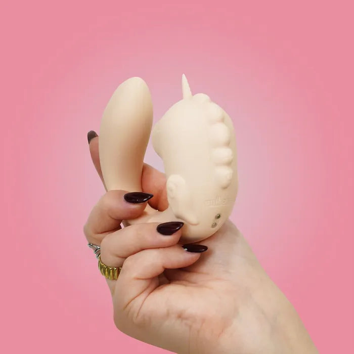 Creative Conceptions Unihorn C Horse Coral Throb USB Rechargeable Dual Unicorn Vibrator Creative Conceptions