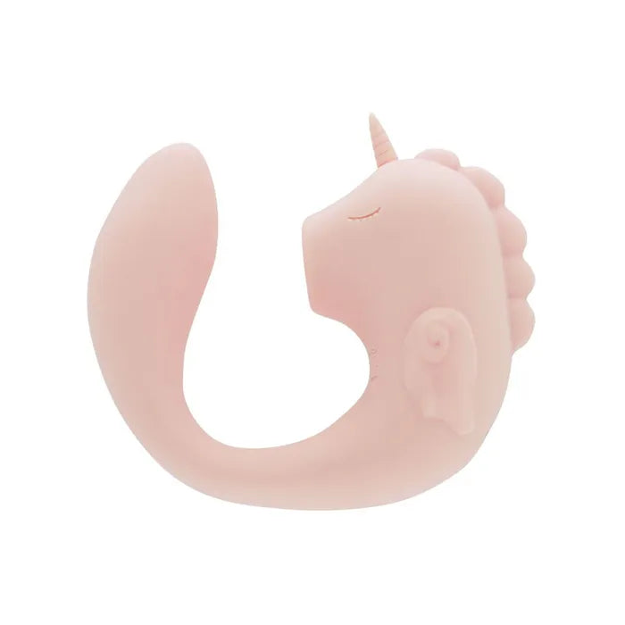 Creative Conceptions Unihorn C Horse Coral Throb USB Rechargeable Dual Unicorn Vibrator Creative Conceptions