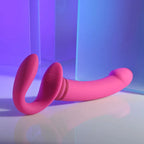 Gender X SHARING IS CARING - Pink 21.9 cm USB Rechargeable Strapless Strap-On Gender X