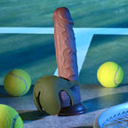 Zero Tolerance NUTTY BUDDY USB Rechargeable Vibrating Cock & Balls Ring Olive Green Zero Tolerance