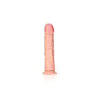 Shots Toys REALROCK Realistic Regular Curved Dildo With Suction Cup 9 Inch Flesh Shots Toys