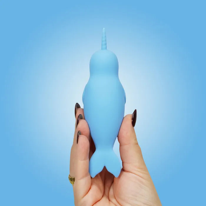 Creative Conceptions Unihorn of the Sea Neigh Mo The Narwhal USB Rechargeable Dual Motor Stimulator Secondary image