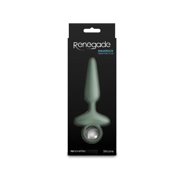 NS Novelties Renegade Maverick USB Rechargeable Vibrating Butt Plug NS Novelties