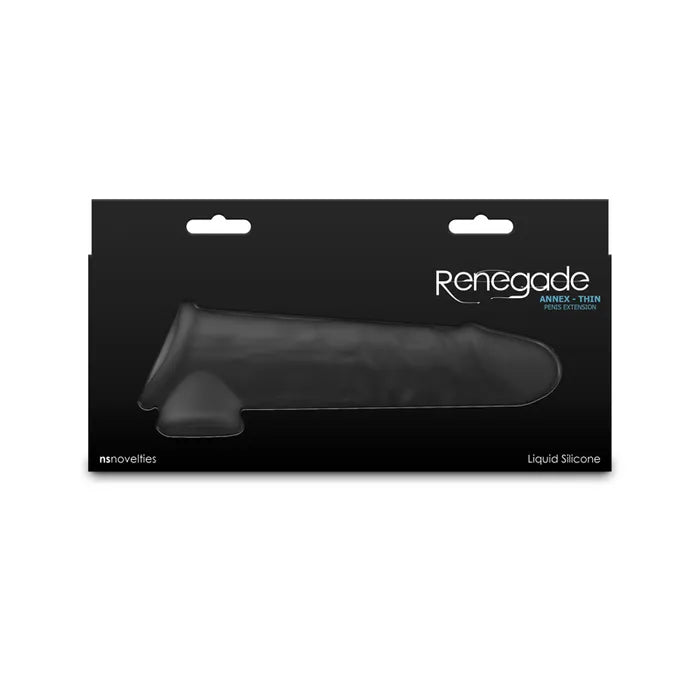 NS Novelties Renegade Annex Thin Penis Extender Sleeve 19.4cm NS Novelties