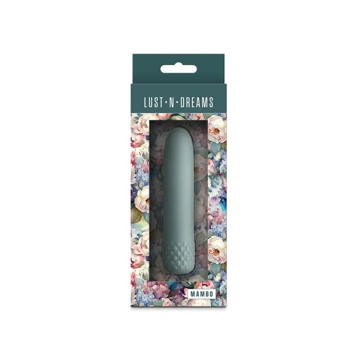 NS Novelties Lust N Dreams Mambo SB Rechargeable Bullet Vibrator Sage Green NS Novelties