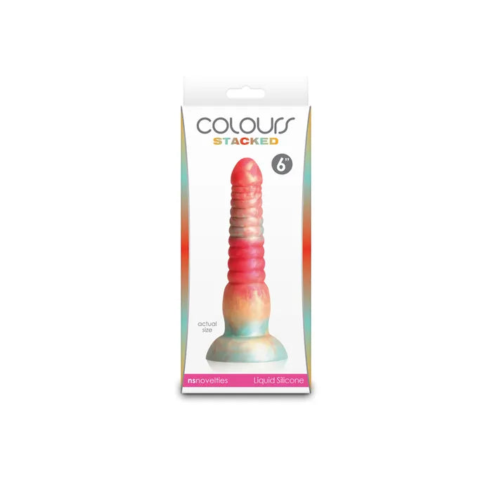 NS Novelties Colours Stacked Fantasy Dildo 6 Inch NS Novelties