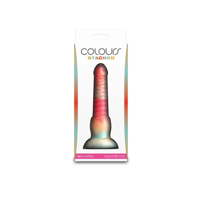 NS Novelties Colours Stacked Fantasy Dildo 6 Inch NS Novelties