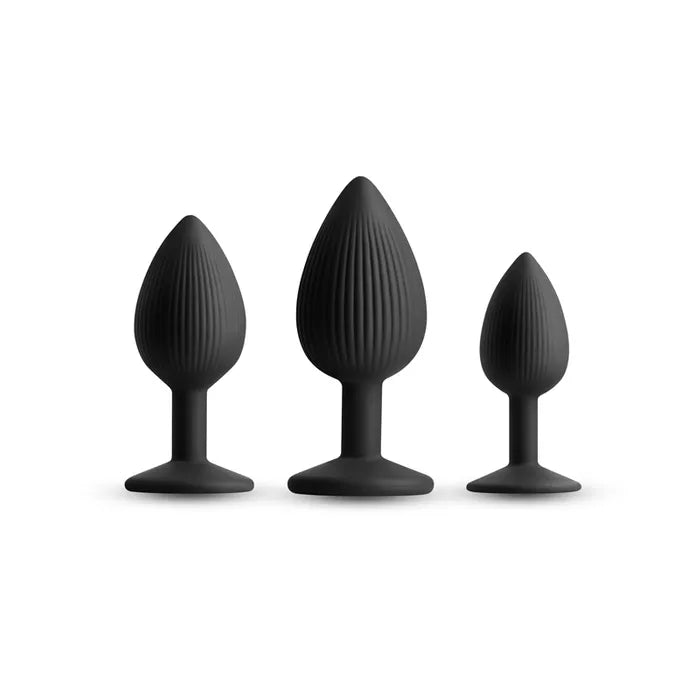 NS Novelties Renegade Triple Ace Kit Butt Plugs Set Of 3 Sizes NS Novelties Main image