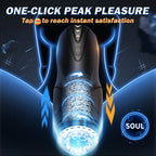 CyberSkin The Galaxy Voy USB Rechargeable Thrusting & Rotating Auto Masturbator With Heater CyberSkin