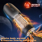 CyberSkin The Galaxy Voy USB Rechargeable Thrusting & Rotating Auto Masturbator With Heater CyberSkin