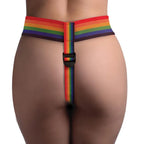 XR Brands Strap U Take The Rainbow Universal Strap On Harness (Probe Not Included) XR Brands