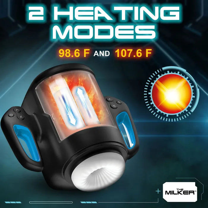 XR Brands LoveBotz The Milker Cyber USB Rechargeable Male Masturbator XR Brands