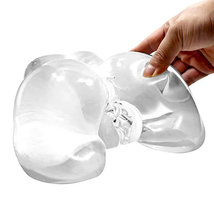 Adam & Eve PEEK A BOOTY Doggy Style Masturbator Clear Adam & Eve