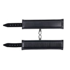 SPORTSHEETS Velvet Noir Handcuffs Adjustable Cuff Restraints Black Sportsheets