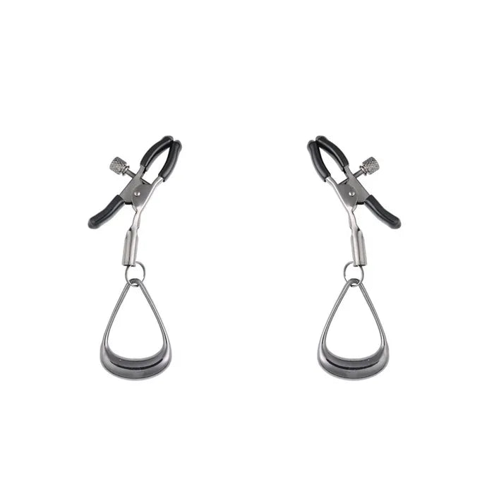 SPORTSHEETS Velvet Noir Tuggable Nipple Clamps Adjustable Nipple Restraints Sportsheets Main image