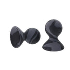 SPORTSHEETS Velvet Noir Silicone Nipple Suckers Set Of 2 Sportsheets