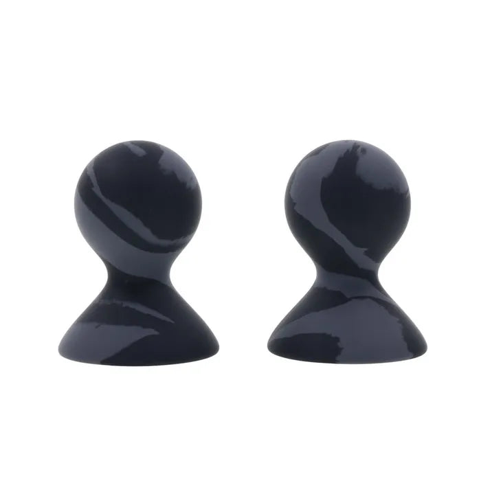 SPORTSHEETS Velvet Noir Silicone Nipple Suckers Set Of 2 Sportsheets
