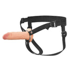 FX Elite 6'' Silicone Hollow Strap-On - Flesh - Flesh 15.2 cm Hollow Strap-On Pipedream