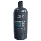 Pipedream PDX Plus Shower Therapy Soothing Scrub Discreet Vagina Stroker With Suction Base Pipedream