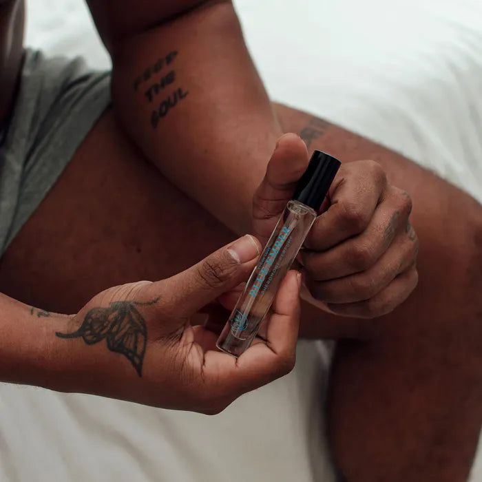 Eye Of Love Love In Bloom Blue Ember Citrus & Cedar Scented Pheromone Cologne For Men To Attract Women 10ml Spray Secondary image