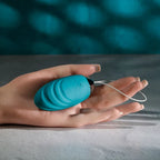 Evolved OVAL OFFICE USB Rechargeable Wireless Egg Vibrator With Remote Control Green Evolved