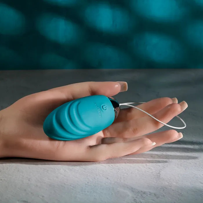 Evolved OVAL OFFICE USB Rechargeable Wireless Egg Vibrator With Remote Control Green Evolved