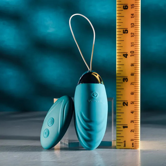 Evolved OVAL OFFICE USB Rechargeable Wireless Egg Vibrator With Remote Control Green Evolved