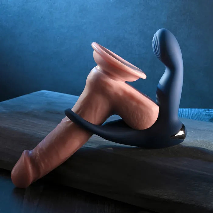 Zero Tolerance BY ALL MEANS USB Rechargeable Prostate Massager With Cock Ring Zero Tolerance