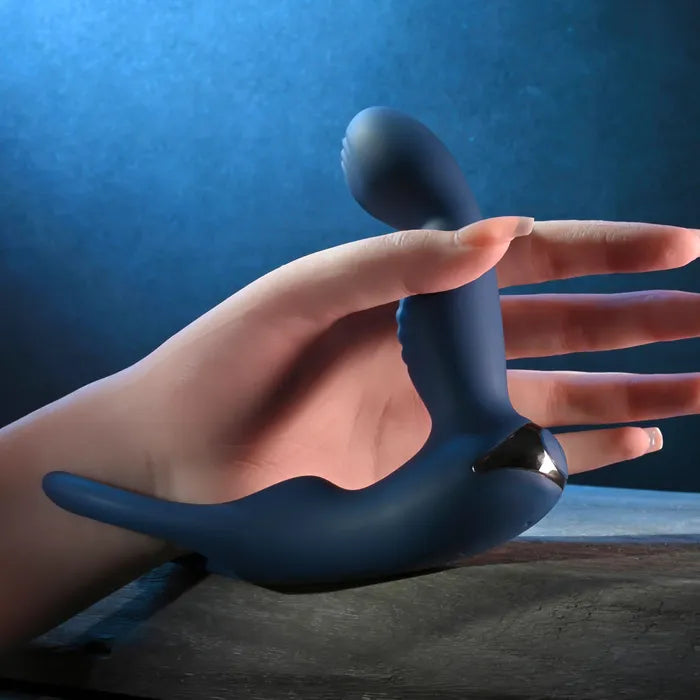 Zero Tolerance BY ALL MEANS USB Rechargeable Prostate Massager With Cock Ring Zero Tolerance