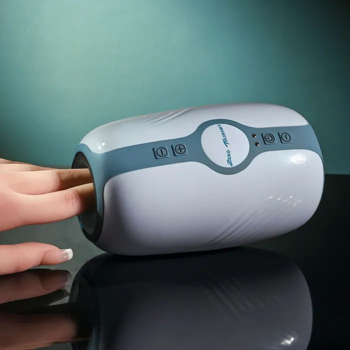 Zero Tolerance TOUCHDOWN USB Rechargeable Vibrating & Tightening Stroker 15cm White Secondary image