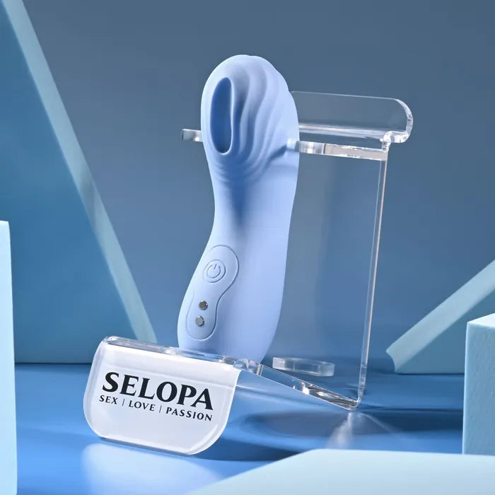 Selopa GOOD POINT USB Rechargeable Hollow Vibrating Finger Stimulator