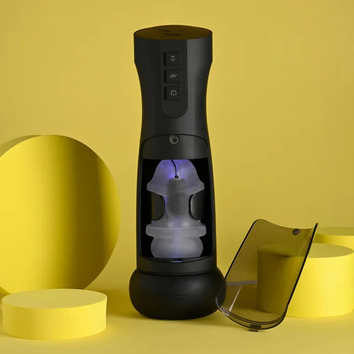 Playboy Pleasure END GAME USB Rechargeable Vibrating & Self Sanitising Stroker Playboy Pleasure