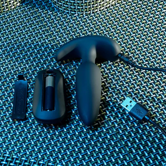 Selopa BLACK BEAUTY USB Rechargeable Vibrating Butt Plug With Wireless Remote Selopa