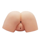 CRAZY BULL Vibrating Doggy Style Torso Masturbator Flesh Crazy Bull