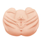 CRAZY BULL Vibrating Spread Torso Vibrating Spread Torso Masturbator Flesh Crazy Bull