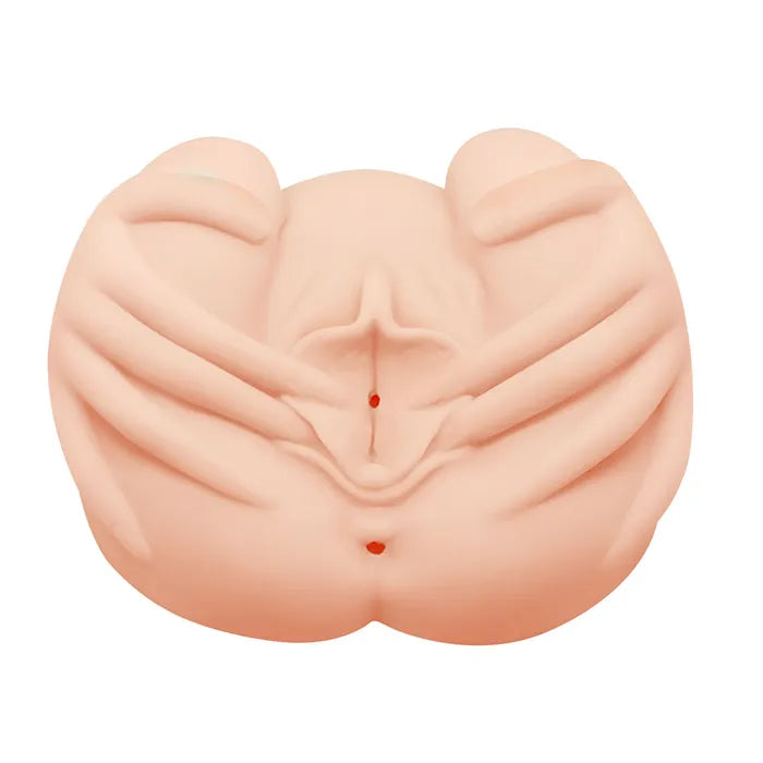 CRAZY BULL Vibrating Spread Torso Vibrating Spread Torso Masturbator Flesh Crazy Bull