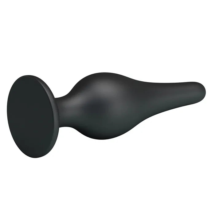 Party Up JEFFREY Butt Plug 14cm Black Party Up