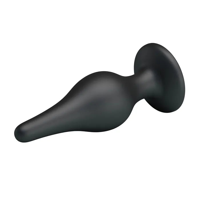 Party Up JEFFREY Butt Plug 14cm Black Party Up