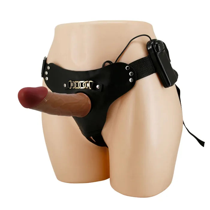 Party Up NELSON Vibrating Hollow Strap-On 17.5cm Party Up